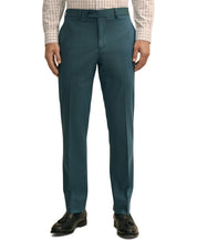 Brooks Brothers Mens Classic fit Wool Cotton Dress Pants 38 / 32 Blue Turquoise