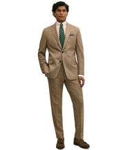 Brooks Brothers Mens Classic fit Wool Suit Jacket Blazer 42 L Beige Plaid