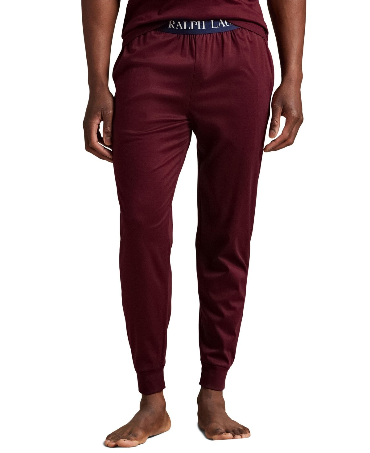 Polo Ralph Lauren Mens Jogger Pajama Pants Classic Wine Large