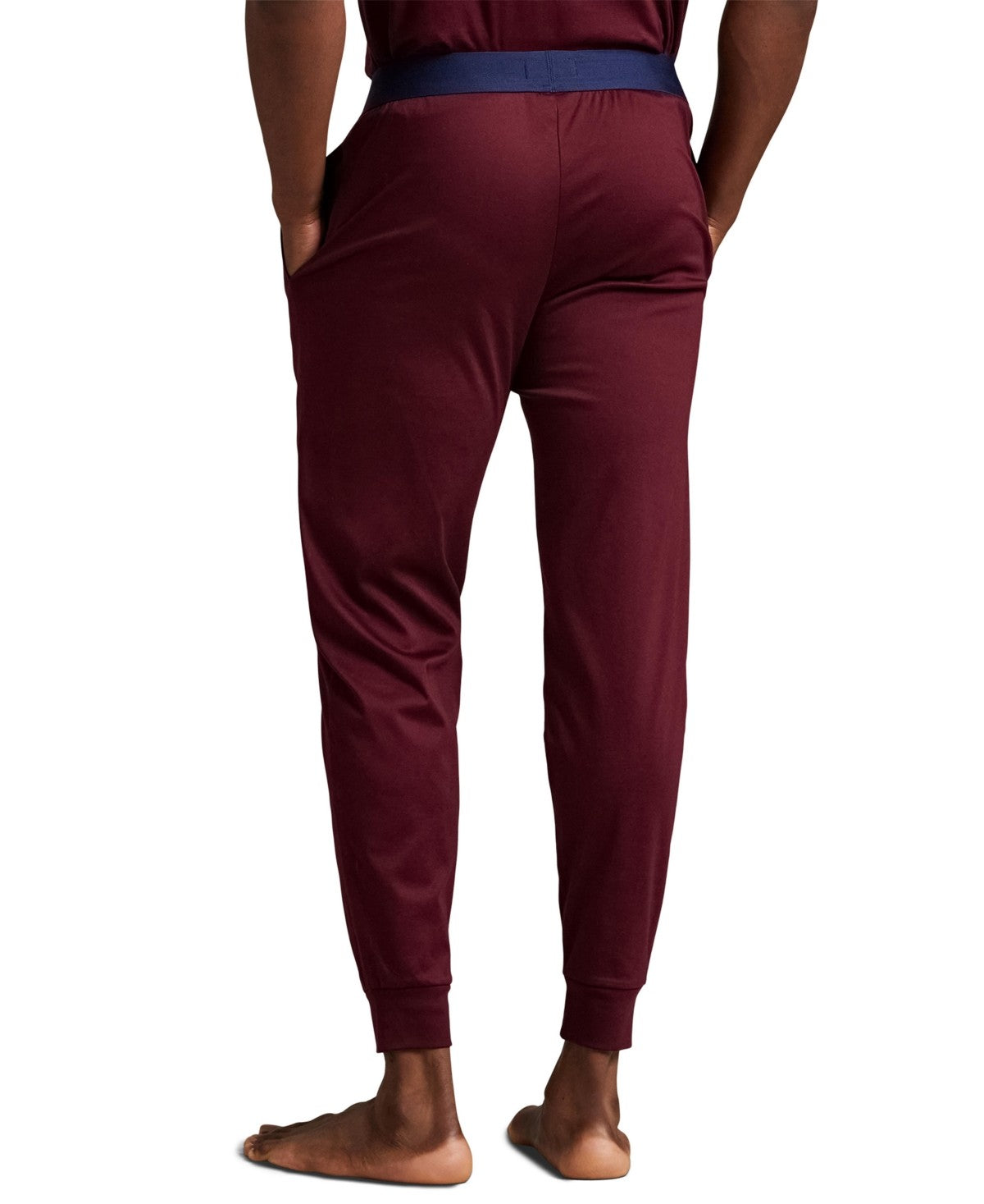 Polo Ralph Lauren Mens Jogger Pajama Pants Classic Wine Large