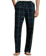 Polo Ralph Lauren Mens Plaid Pajama Pants Classic blue plaid Small
