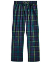 Polo Ralph Lauren Mens Plaid Pajama Pants Classic blue plaid Small