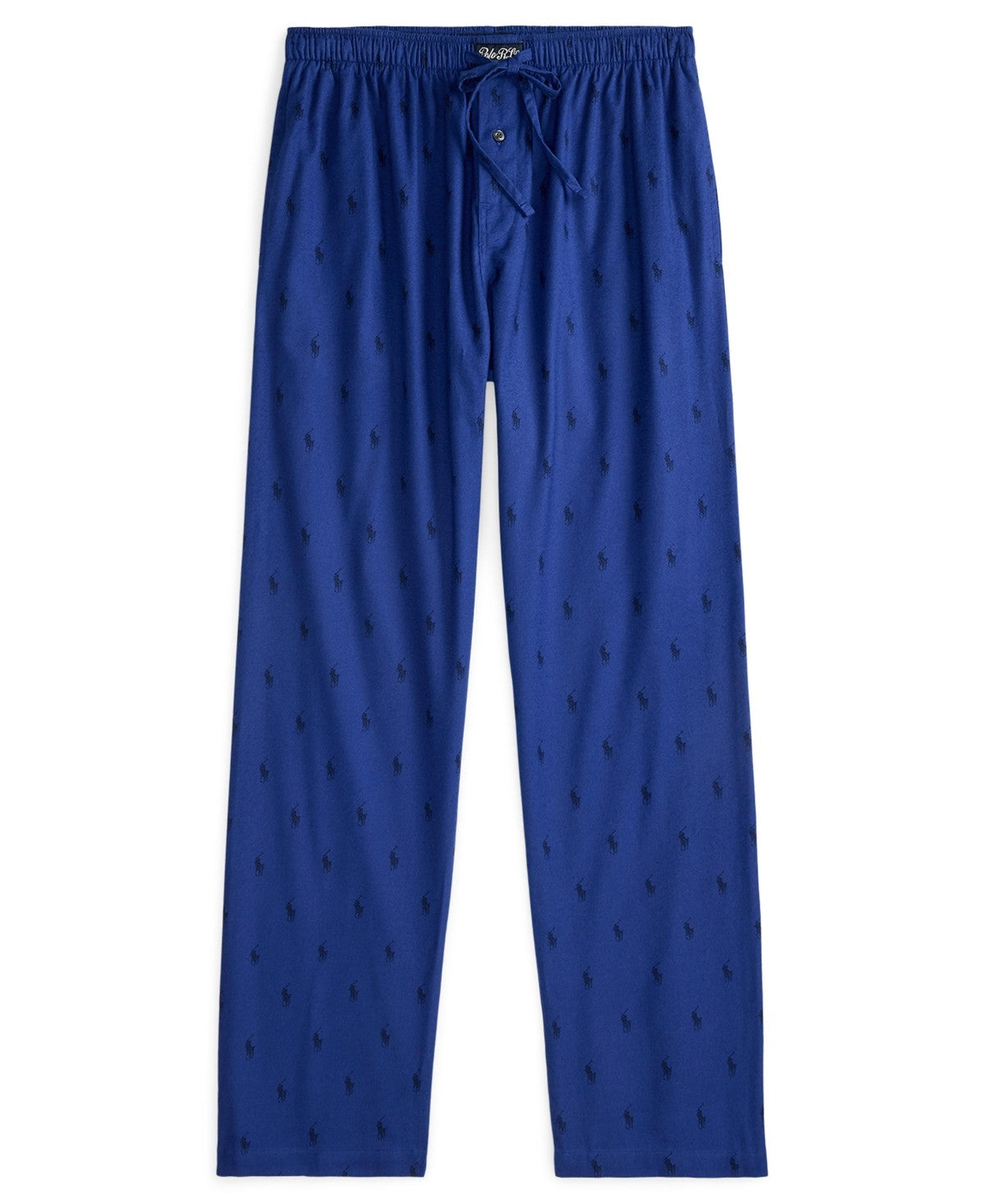 Polo Ralph Lauren Mens Flannel Print Pajama Pants Beach Royal Large