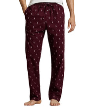 Polo Ralph Lauren Mens Flannel Print Pajama Pants Classic Wine XL