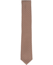 Alfani Mens Tundra Abstract Pattern Neck Tie Taupe