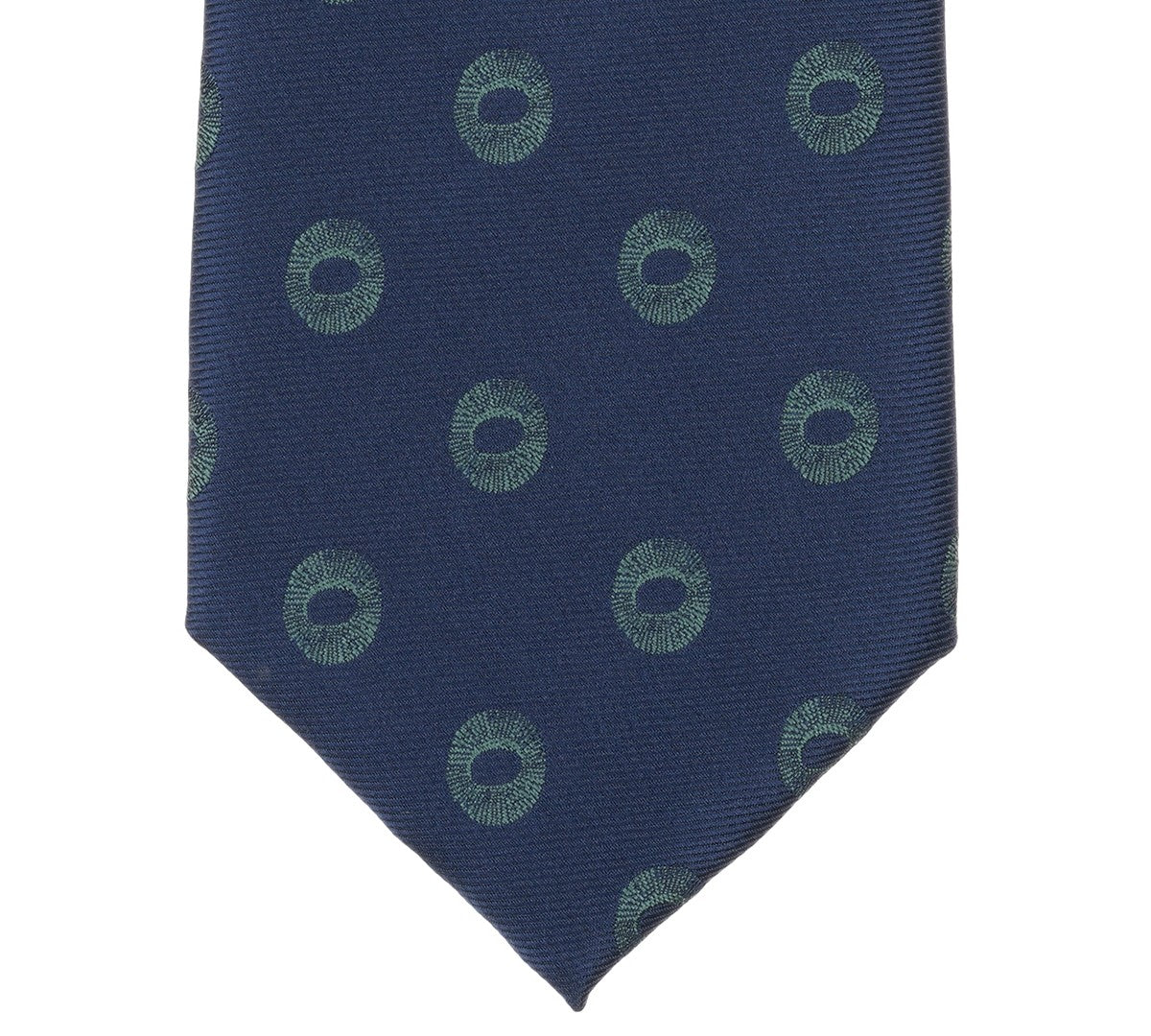 Alfani Mens Lunar Dot Pattern Neck Tie Navy