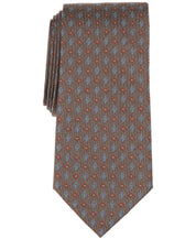 Michael Kors Mens Pindot Neat Pattern Neck Tie Brown