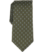 Michael Kors Mens Pindot Neat Pattern Neck Tie Pistachio