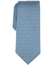 Michael Kors Mens Classic Cedara Floral Neck Tie Indigo