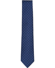 Club Room Mens Mayfair Dot Print Neck Tie Cobalt