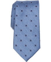 Club Room Mens Saddlebrook Neat Neck Tie Light Blue