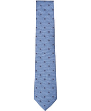 Club Room Mens Saddlebrook Neat Neck Tie Light Blue