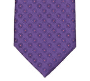 Perry Ellis Portfolio Mens Berot Dot Neck Tie Purple