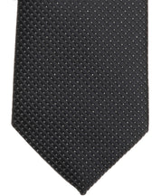 Alfani Mens Luster Mini Slim Neck Tie Black/White