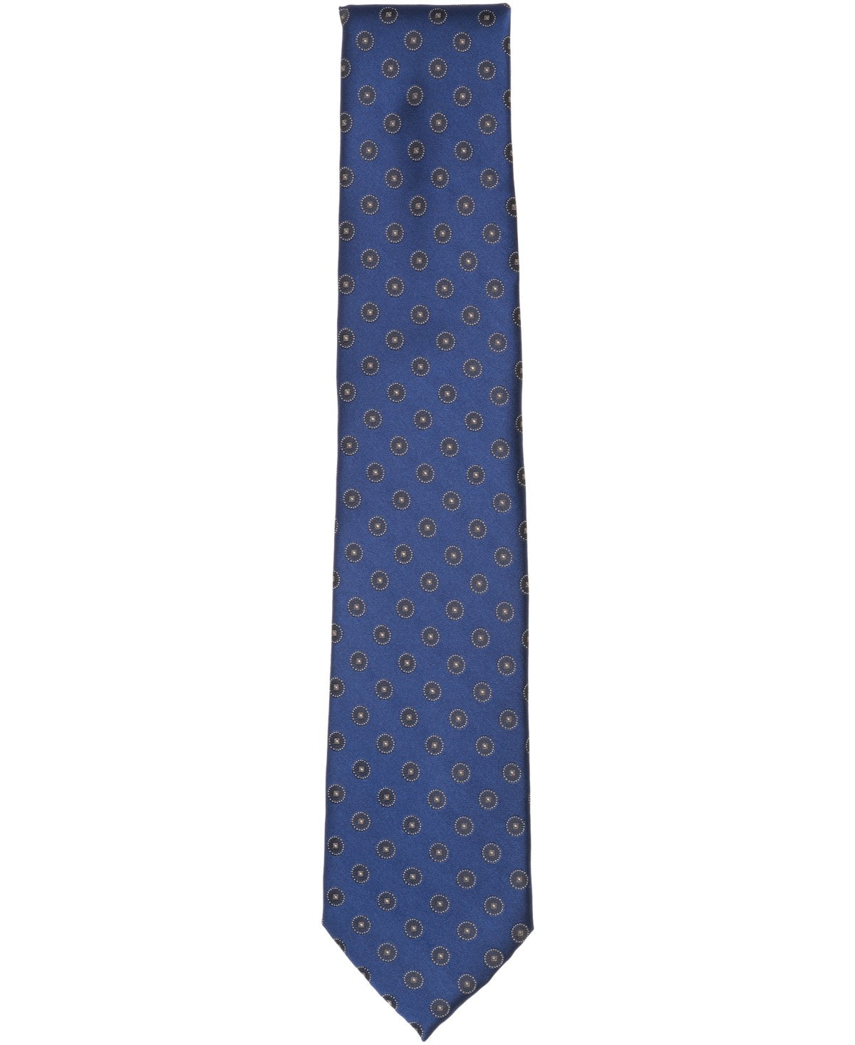 Michael Kors Mens Cobb Solid Classic Neck Tie Navy