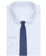 Michael Kors Mens Cobb Solid Classic Neck Tie Navy