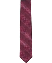 Perry Ellis Portfolio Mens Borlan Plaid Neck Tie Burgundy
