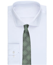 Perry Ellis Portfolio Mens Borlan Plaid Neck Tie Green