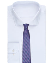 Perry Ellis Portfolio Mens Craven Mini Pattern Classic Fit Neck Tie Blue