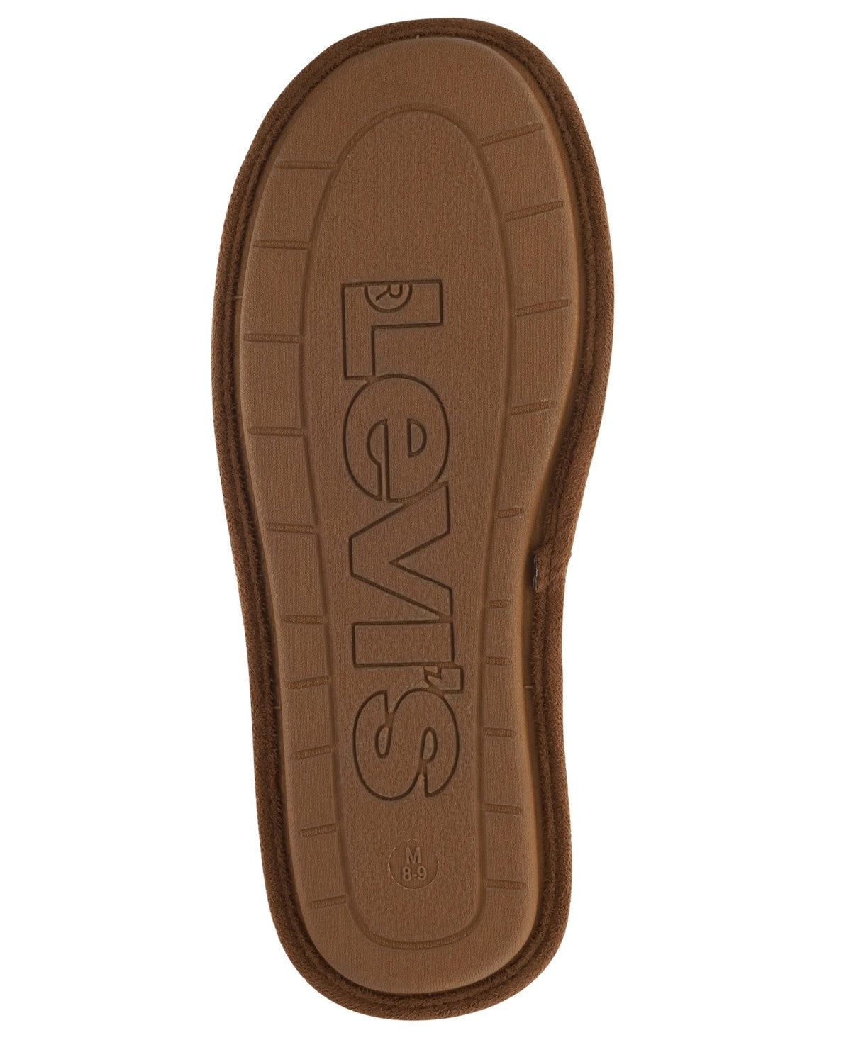 Levi's Mens Milton 2 Slip-On Round Toe Slippers Tan Large
