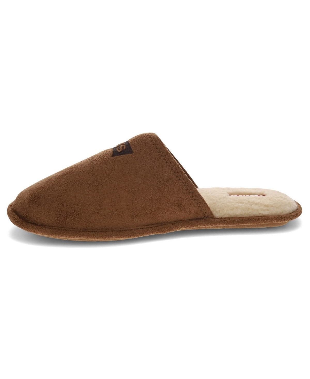 Levi's Mens Milton 2 Slip-On Round Toe Slippers Tan Large