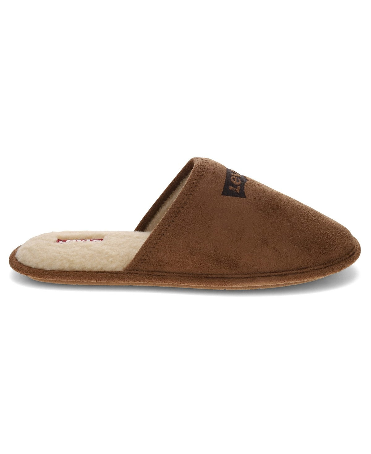 Levi's Mens Milton 2 Slip-On Round Toe Slippers Tan XXL