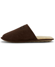 Levi's Mens Milton 2 Slip-On Round Toe Slippers Dark Brown XL
