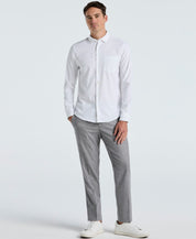 Perry Ellis Portfolio Mens Modern fit Dress Pants 40 / 30 Grey Solid