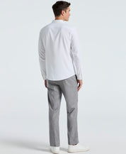 Perry Ellis Portfolio Mens Modern fit Dress Pants 40 / 30 Grey Solid