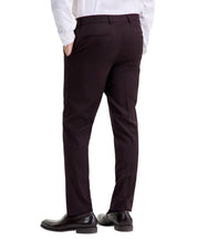 Ted Baker Mens Modern fit Dress Pants 36 / 34 Burgundy Red Solid Stretch