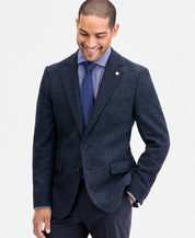 Ted Baker Mens Modern fit Wool Sport Coat Blazer 38 L Blue Solid