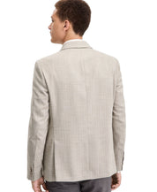 Tommy Hilfiger Mens Modern fit Sport Coat Blazer 44 R Tan Herringbone Stretch