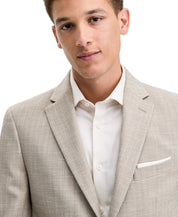 Tommy Hilfiger Mens Modern fit Sport Coat Blazer 44 R Tan Herringbone Stretch