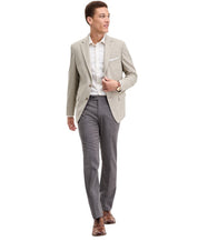 Tommy Hilfiger Mens Modern fit Sport Coat Blazer 44 R Tan Herringbone Stretch
