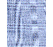 Tommy Hilfiger Mens Modern fit Sport Coat Blazer 40 L Light Blue Check