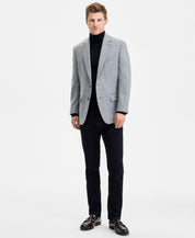 Tommy Hilfiger Mens Modern fit Wool Sport Coat Blazer 48 R Gray Solid