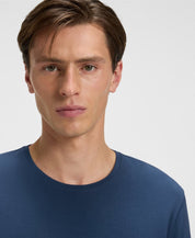 Hugo Boss Mens Long Sleeve Crewneck T-Shirt Dark Blue Small