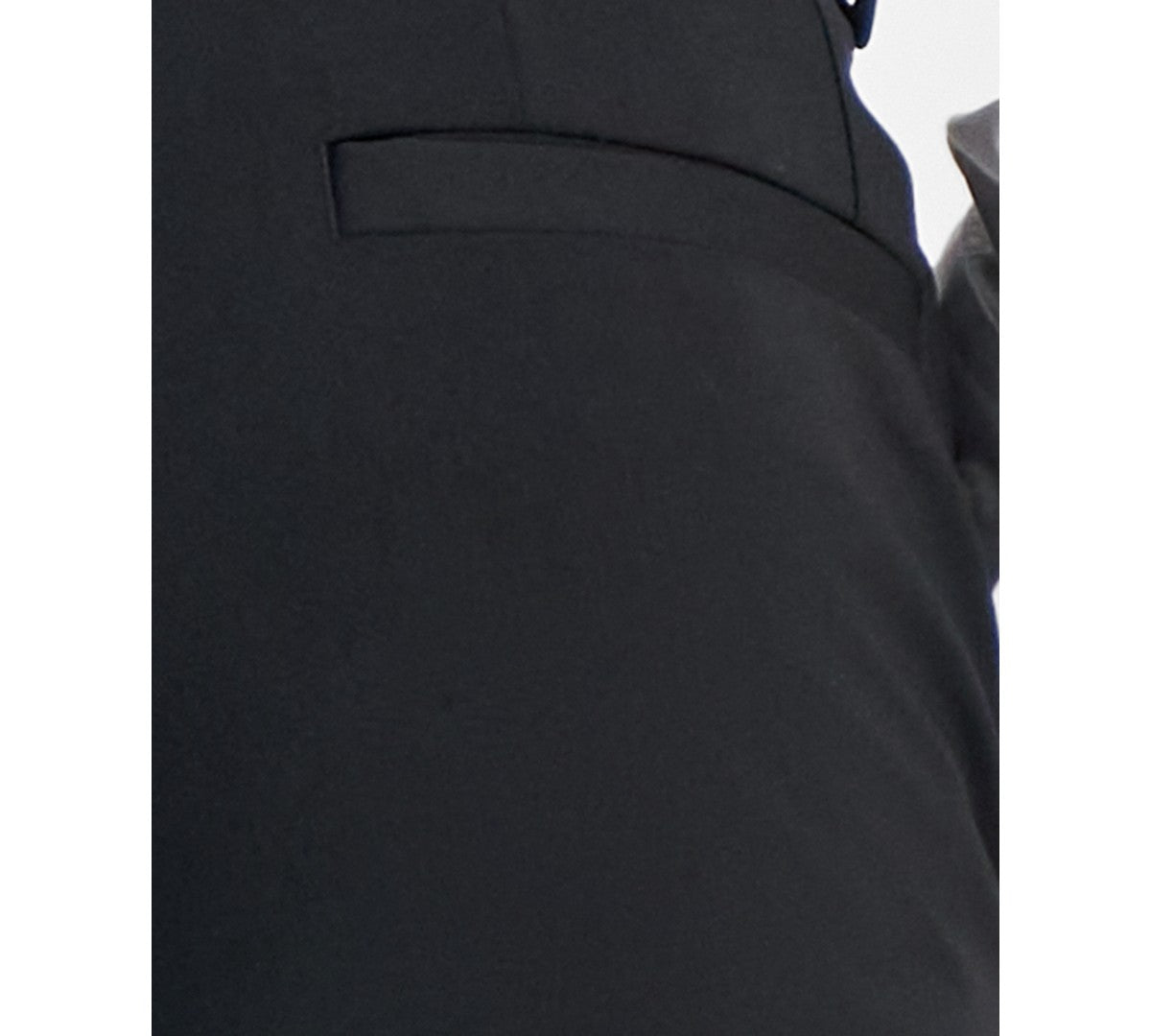 Hugo Boss Mens Modern fit Dress Pants 40 / 32 Black Solid Stretch