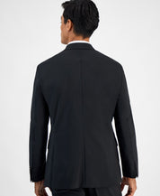 Hugo Boss Mens Modern fit Wool Suit Jacket Blazer 40 S Black Solid