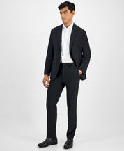 Hugo Boss Mens Modern fit Wool Suit Jacket Blazer 40 S Black Solid
