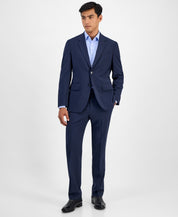 Hugo Boss Mens Modern fit Wool Suit Jacket Blazer 36 S Navy Blue Solid