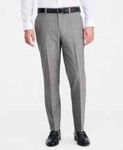 Hugo Boss Mens Modern fit Wool Dress Pants 34 / 34 Dark Gray Solid