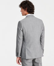 Hugo Boss Mens Modern fit Wool Suit Jacket Blazer 38 R Gray Solid