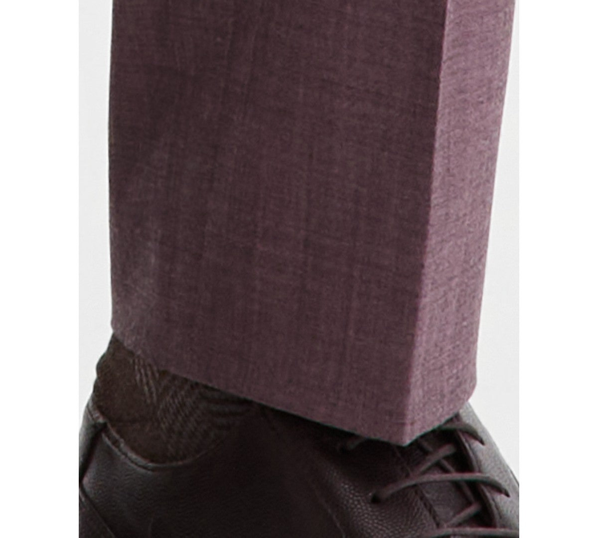 Hugo Boss Mens Modern fit Wool Dress Pants 33 / 32 Brown Solid