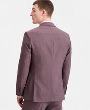 Hugo Boss Mens Modern fit Wool Double Breasted Suit Jacket Blazer 44 S Purple
