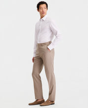 Hugo Boss Mens Modern fit Wool Dress Pants 33 / 30 Beige Solid