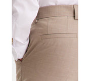 Hugo Boss Mens Modern fit Wool Dress Pants 33 / 30 Beige Solid
