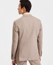 Hugo Boss Mens Modern fit Wool Suit Jacket Blazer 42 S Light Brown Beige Solid