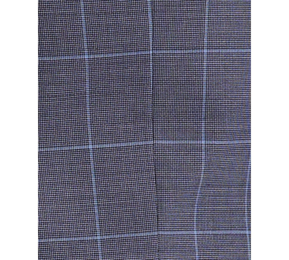 Hugo Boss Mens Modern fit Wool Suit Jacket Blazer 36 S Blue Plaid