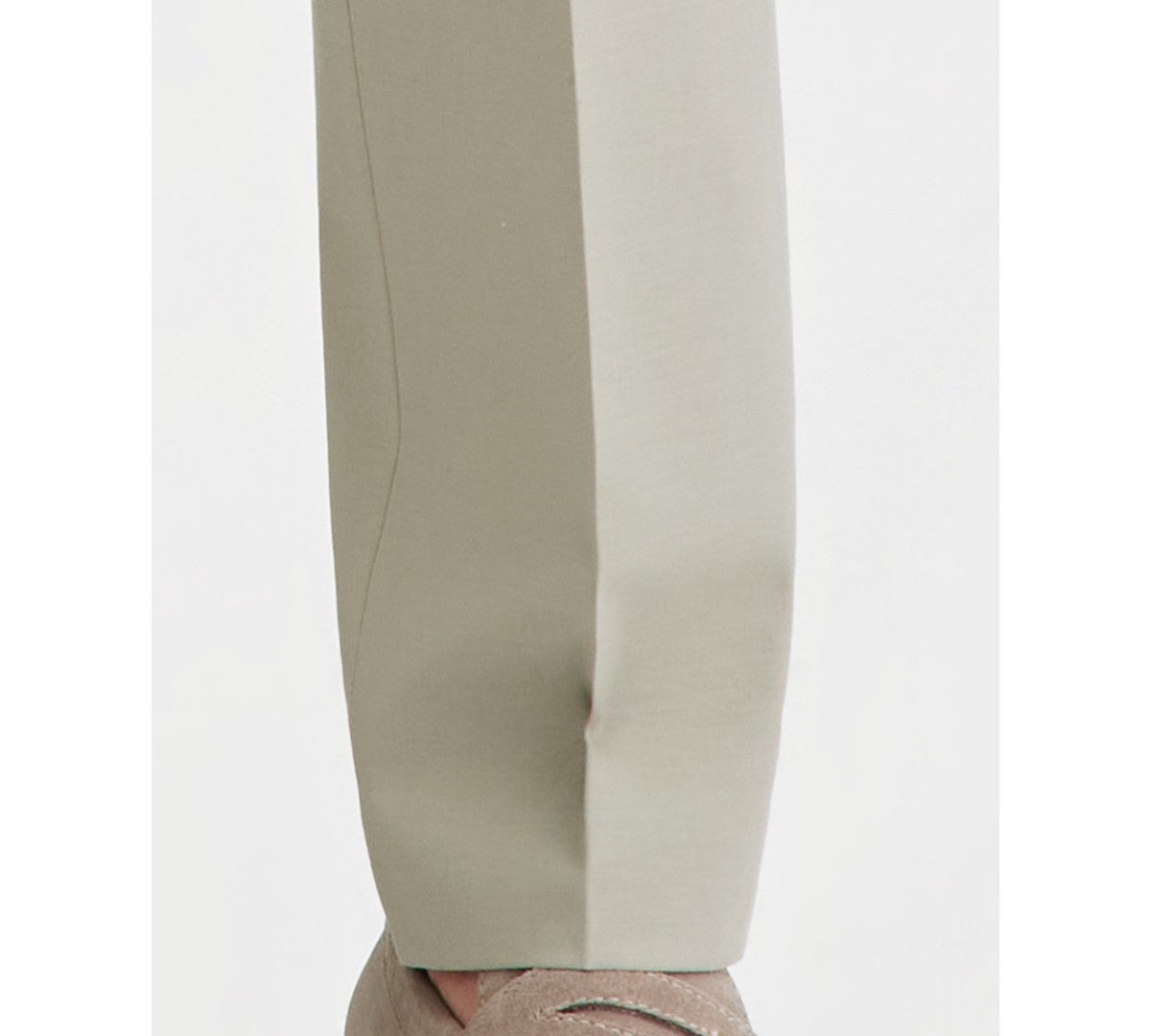 Hugo Boss Mens Modern fit Wool Dress Pants 34 / 32 Green Solid